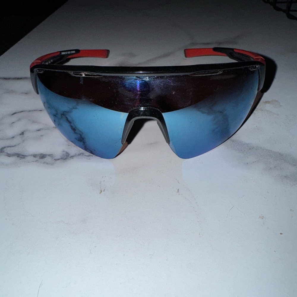 Men's Blue and Red Under Armour Sunglasses